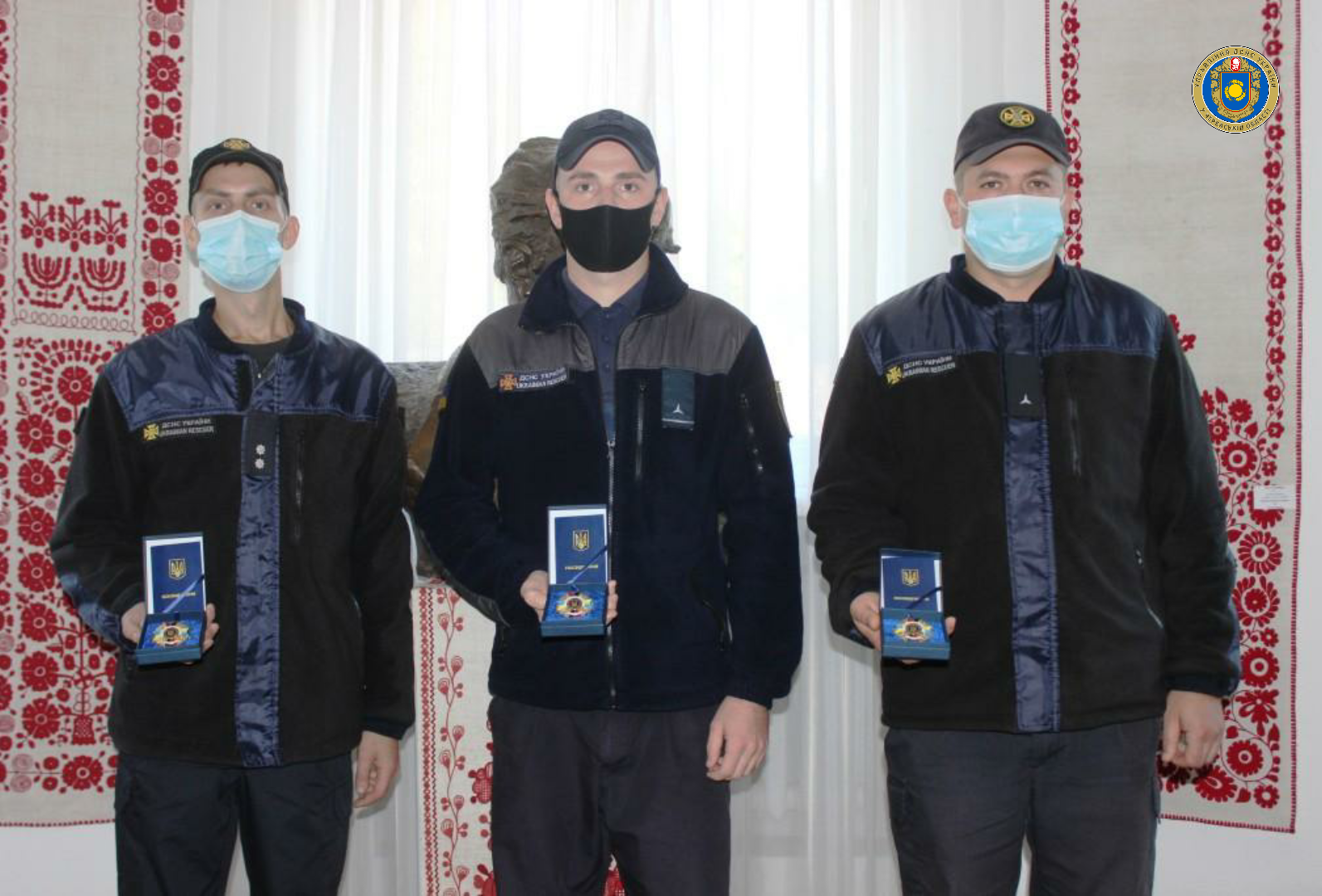 Черкаські рятувальники отримали відзнаки «Холодний Яр»