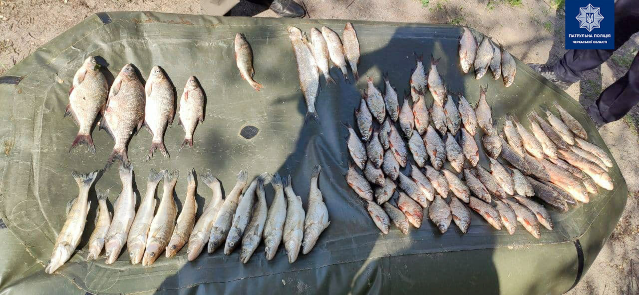 На Черкащині затримали рибалку, який порушив нерестову заборону
