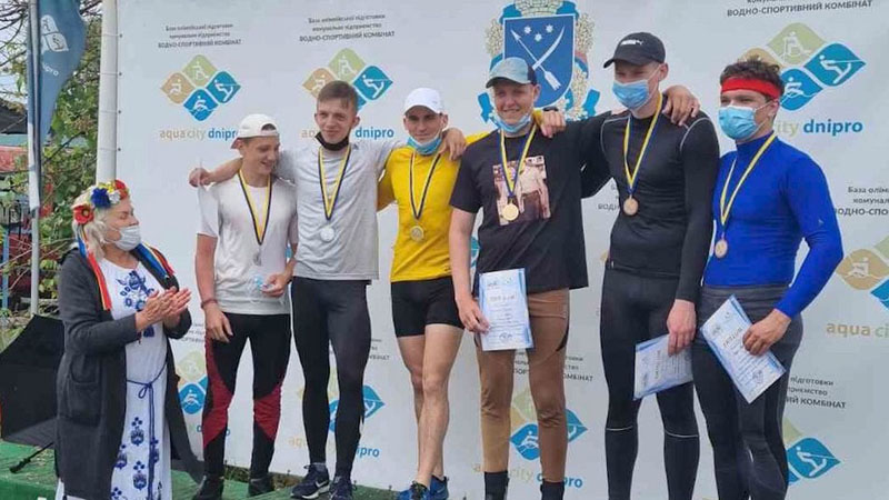Черкаський веслувальник став чемпіоном України