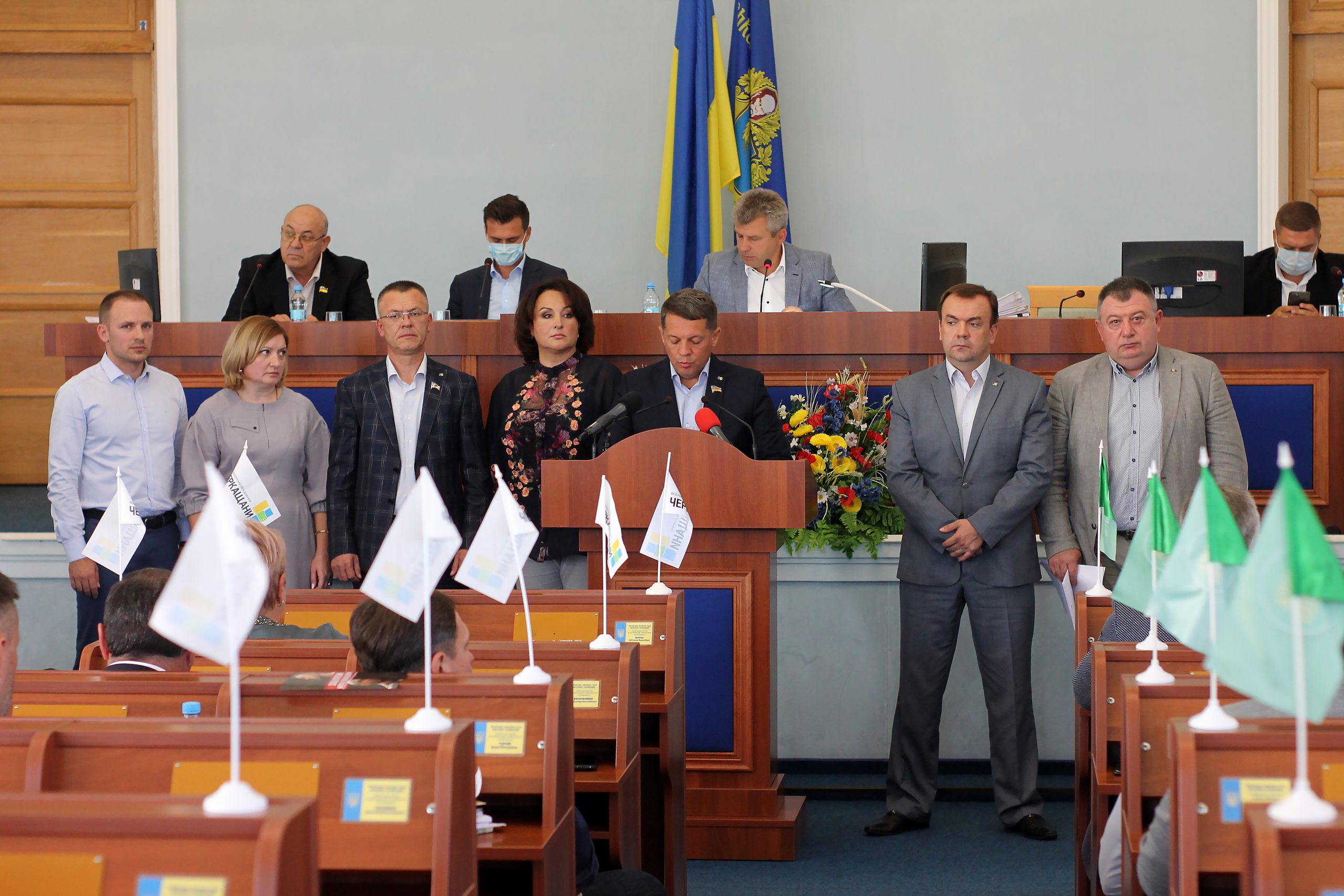 Депутати зібралися на сесію Черкаської обласної ради (ФОТО)