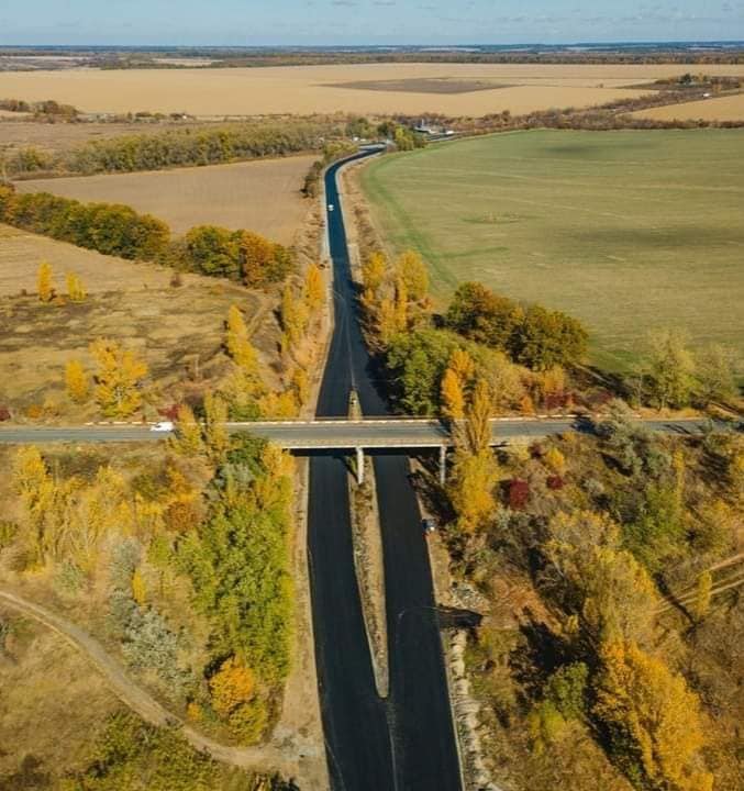 В області завершили ремонтувати 52 км дороги Н-16