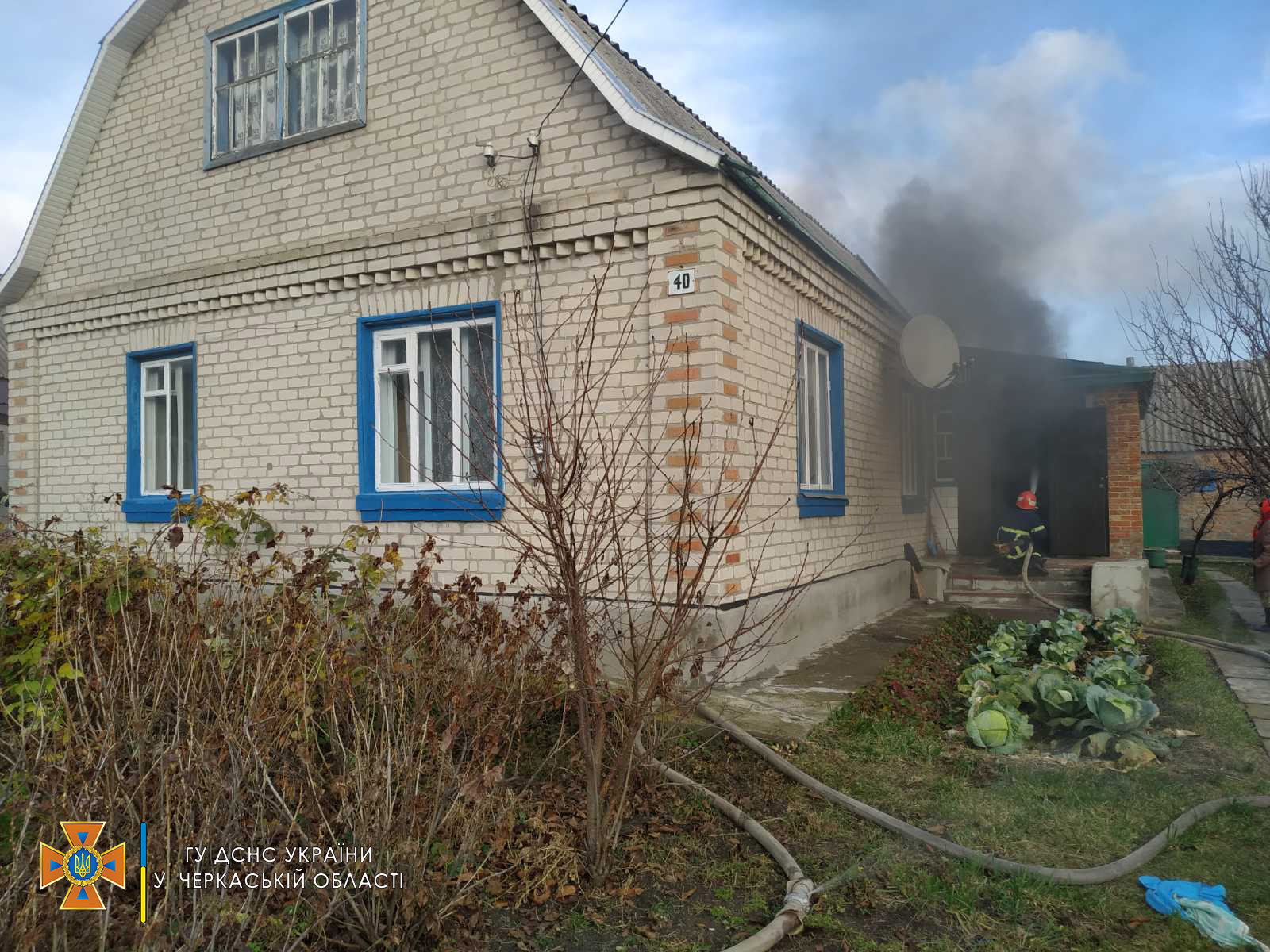 На Черкащині вогнеборці ліквідували три пожежі