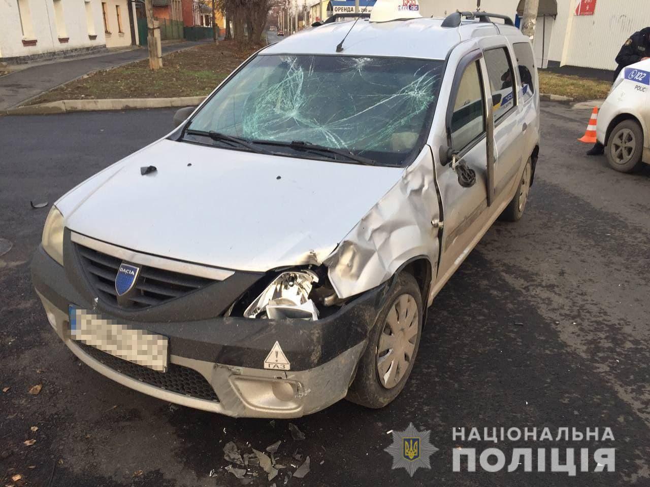 На Черкащині 16-річний водій мотоцикла зіткнувся з автівкою