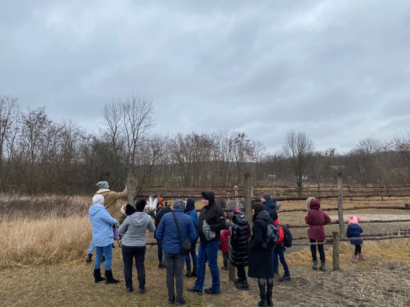 Слухачі курсів проєкту «Норвегія−Україна» відвідали Глущанську страусину ферму