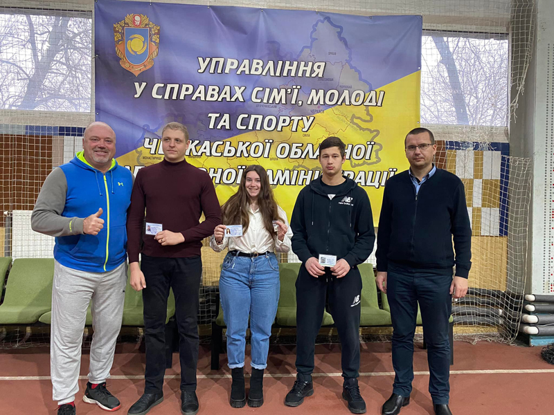 Черкаські спортсмени отримали звання «Майстра спорту України»