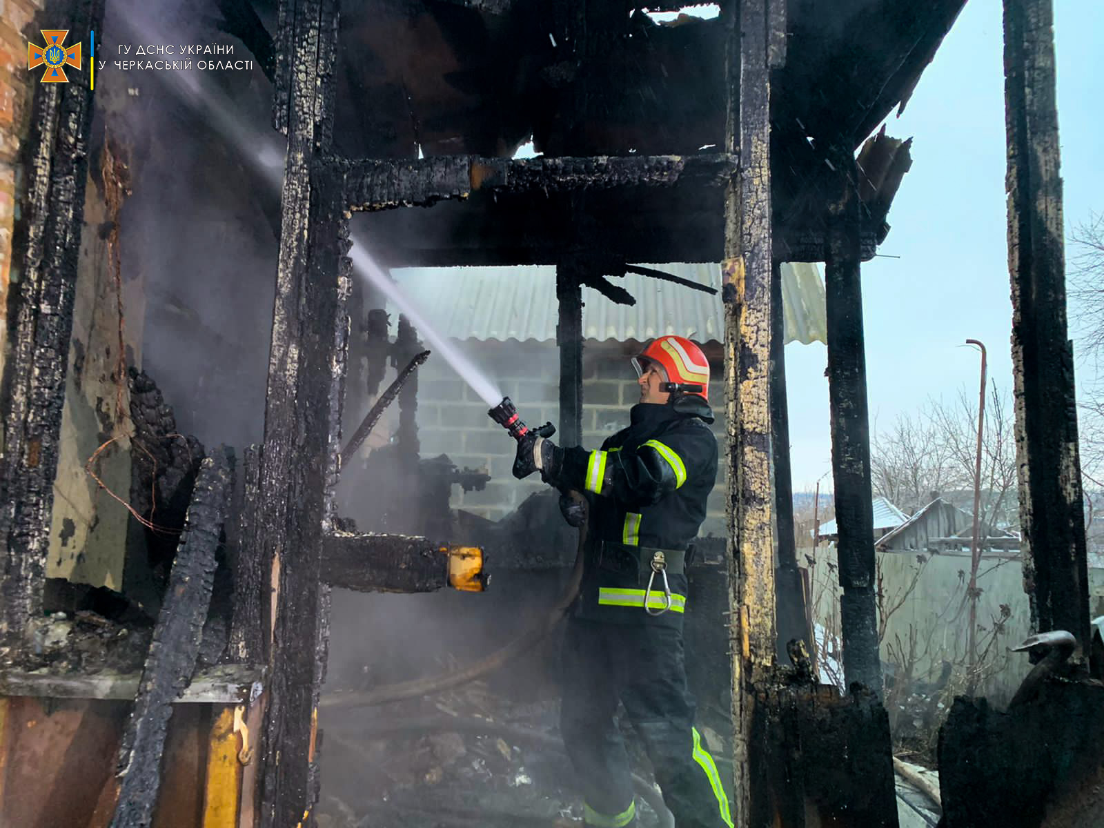 На Черкащині рятувальники ліквідували дві пожежі