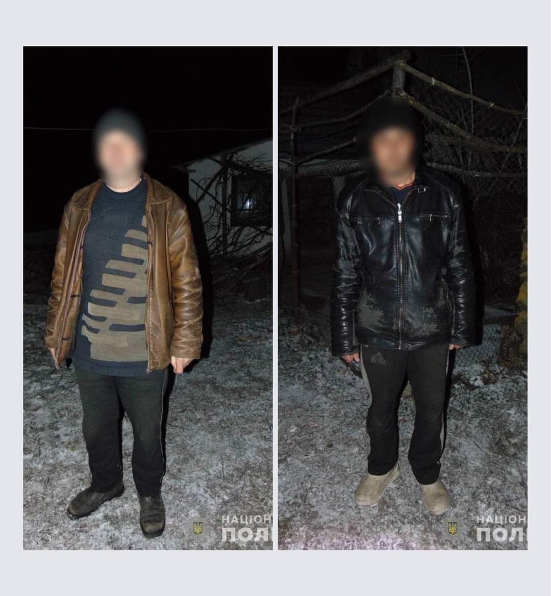 На Звенигородщині затримали двох чоловіків, які обікрали будинок