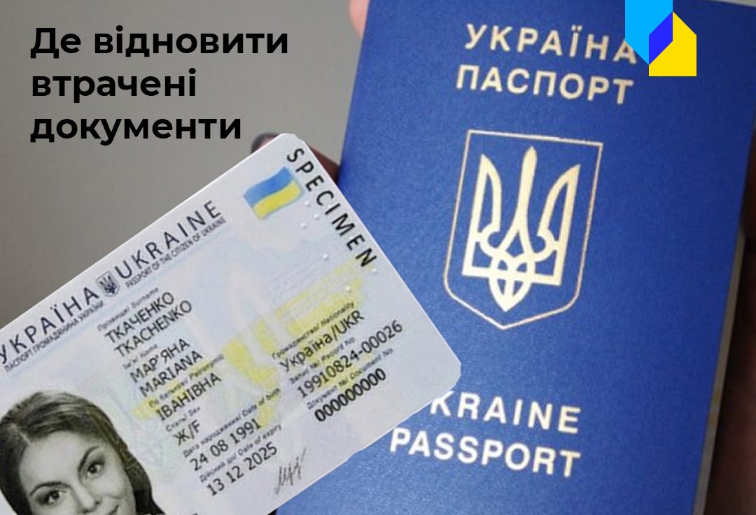 Де відновити втрачені документи чи зробити закордонний паспорт?