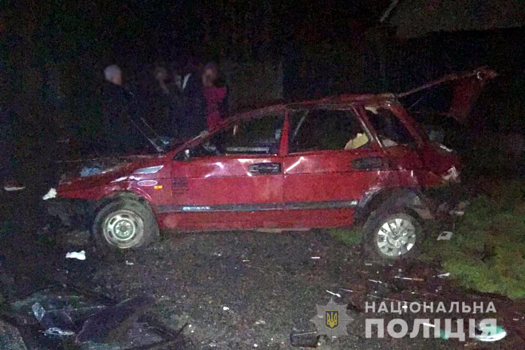 На Черкащині у ДТП загинув 16-річний водій
