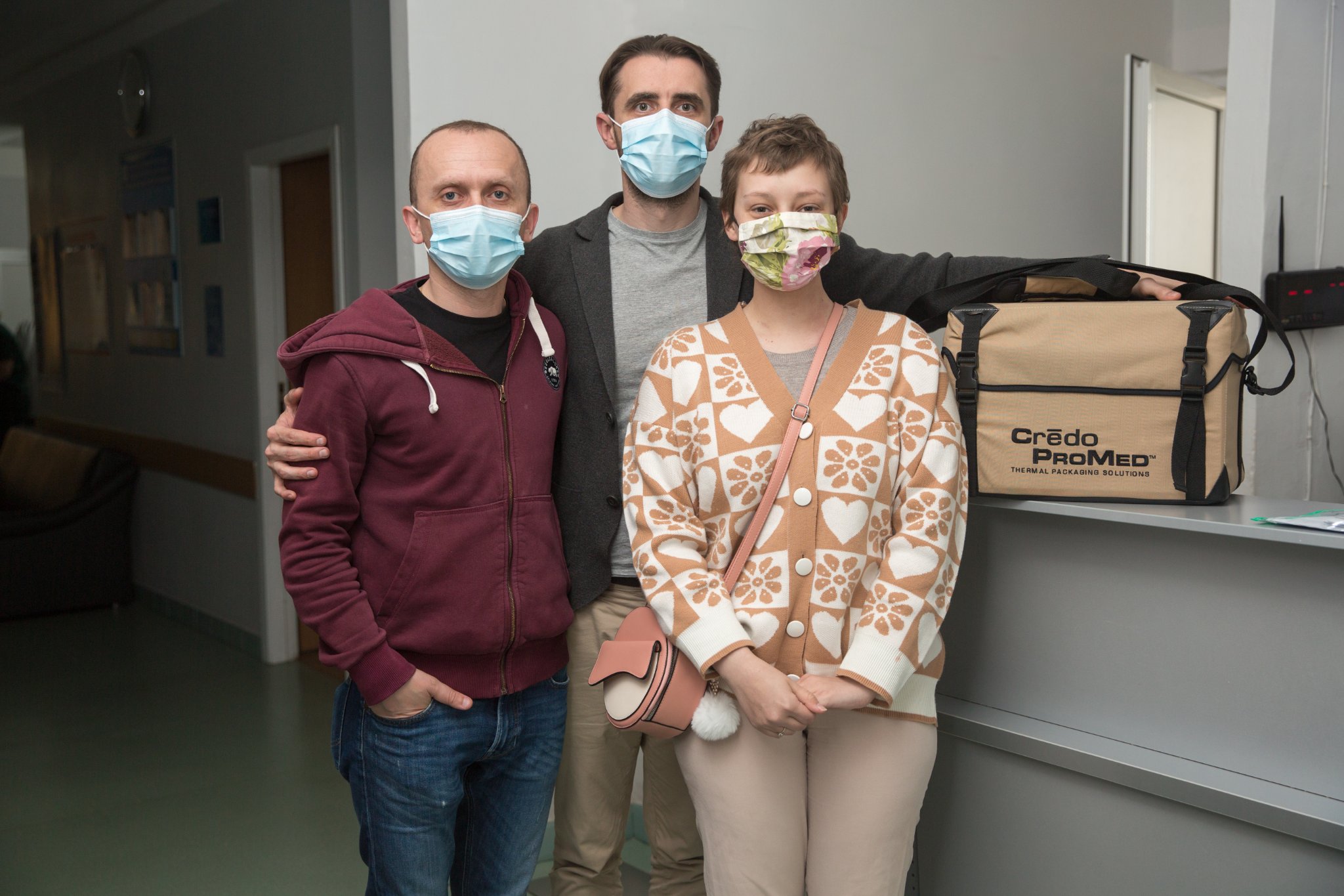 Для пацієнтки Черкаського онкодиспансеру доставили донорський матеріал із Німеччини