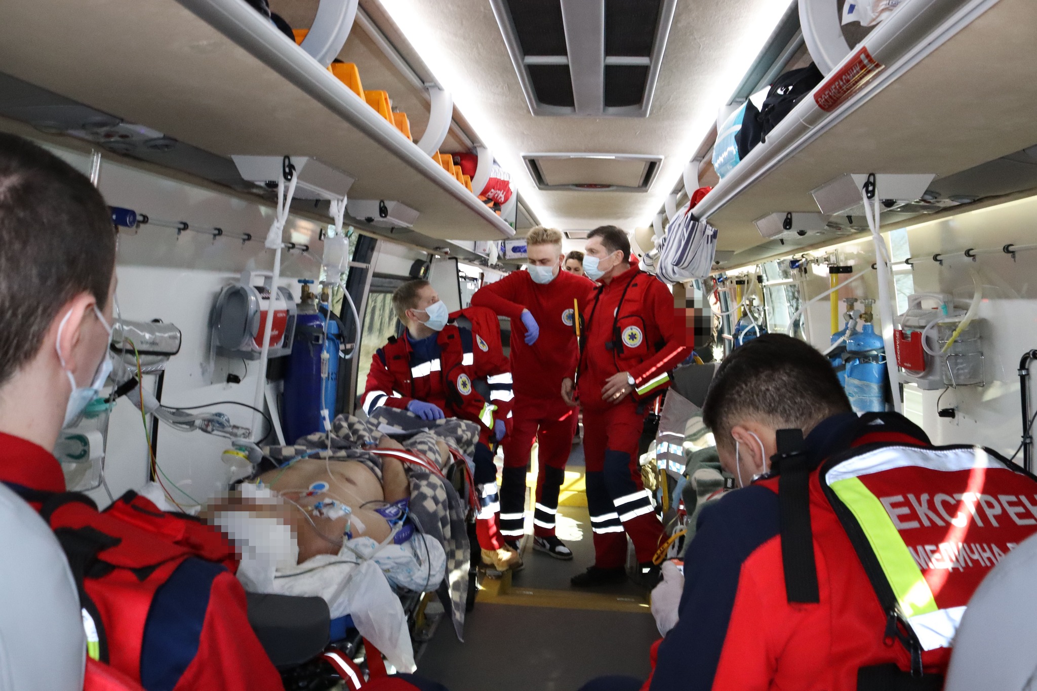 Черговий рейс автобусом швидкої допомоги здійснили медики черкаської екстренки