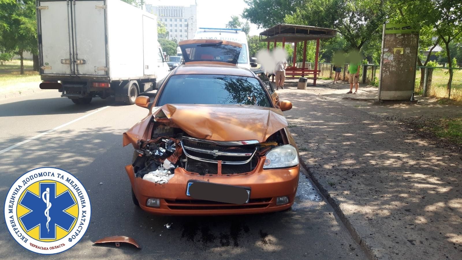 У Черкаській області за пів години сталися дві аварії, в одній із автівок були діти