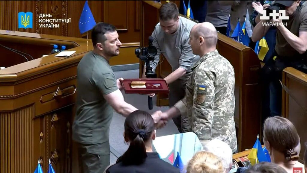 Уманчанину, командиру зенітників, які збили 13 «Кинджалів», присвоїли звання «Герой України»
