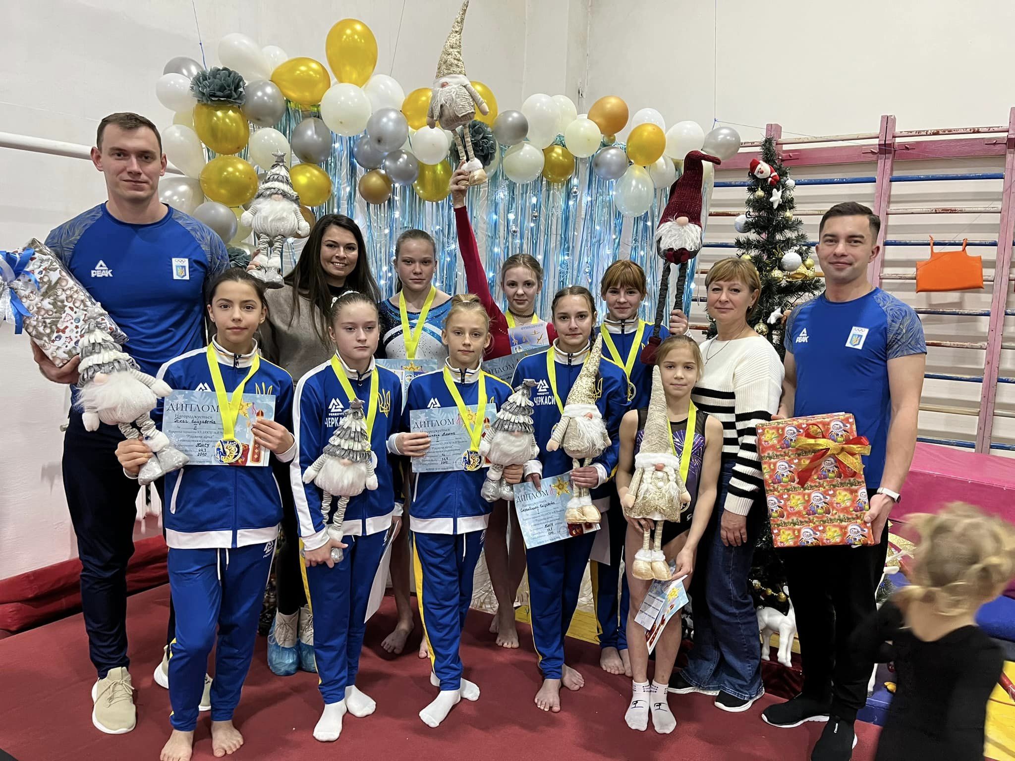 Юні гімнасти з Черкас здобули нагороди на змаганнях із спортивної гімнастики