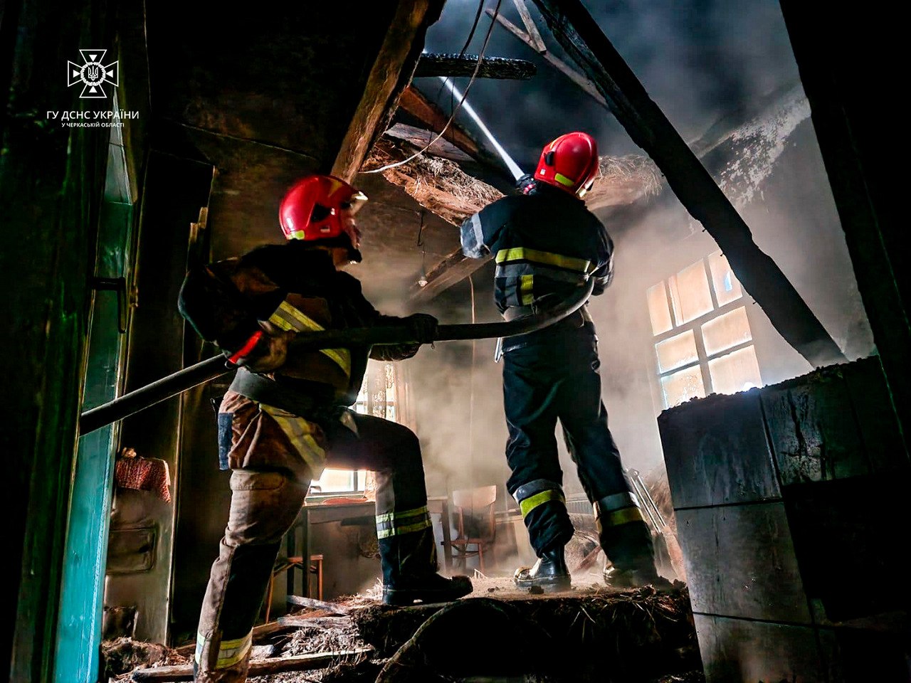 У Черкаській області через несправність пічного опалення сталися 4 пожежі