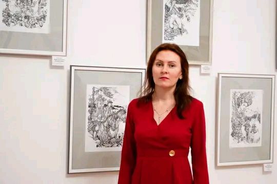 Черкаський художній музей демонструє графічні ілюстрації Наталії Клочкової «За межею часу»