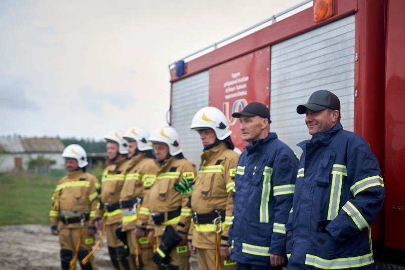 У Будищенській громаді відкрили підрозділ місцевої пожежної охорони
