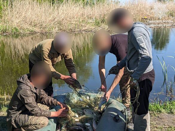 У Черкаській області браконьєр наловив риби на понад 535 тис. грн