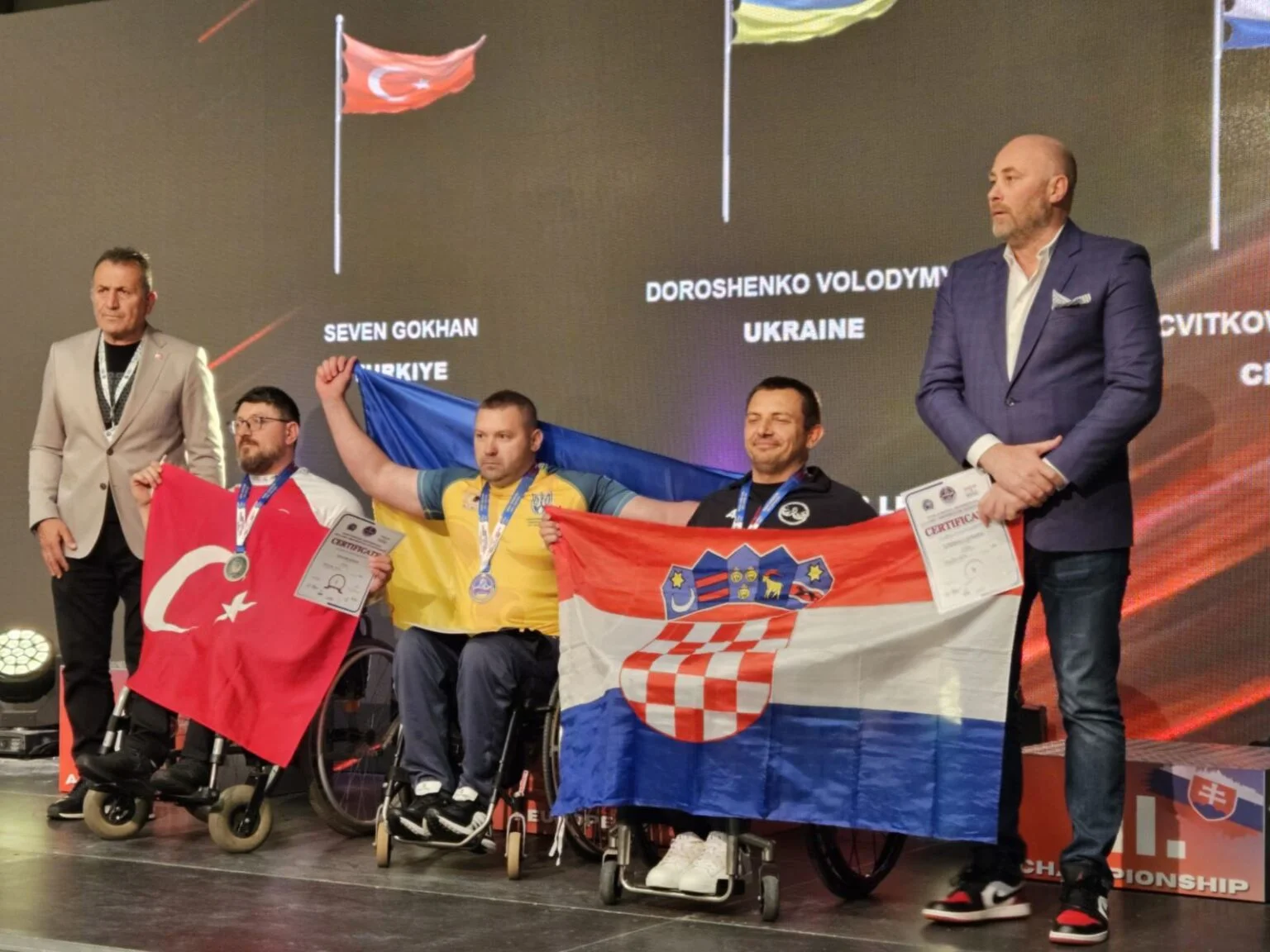 Черкащанин – чемпіон Європи з параармреслінгу