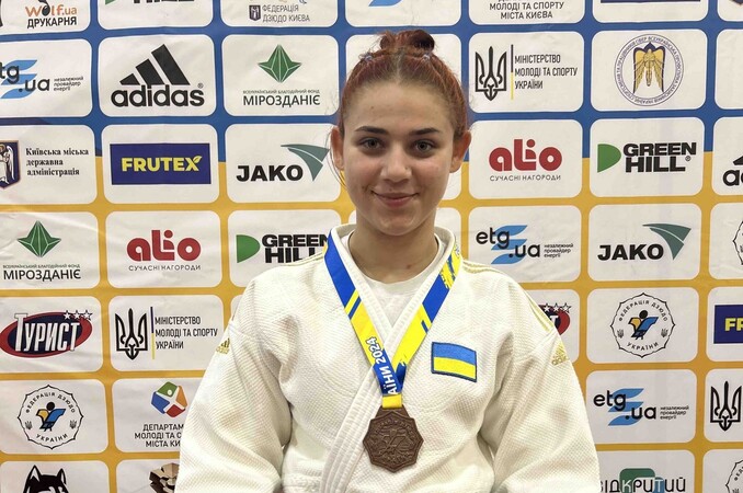 Черкаська спортсменка – із нагородою Кубка України з дзюдо