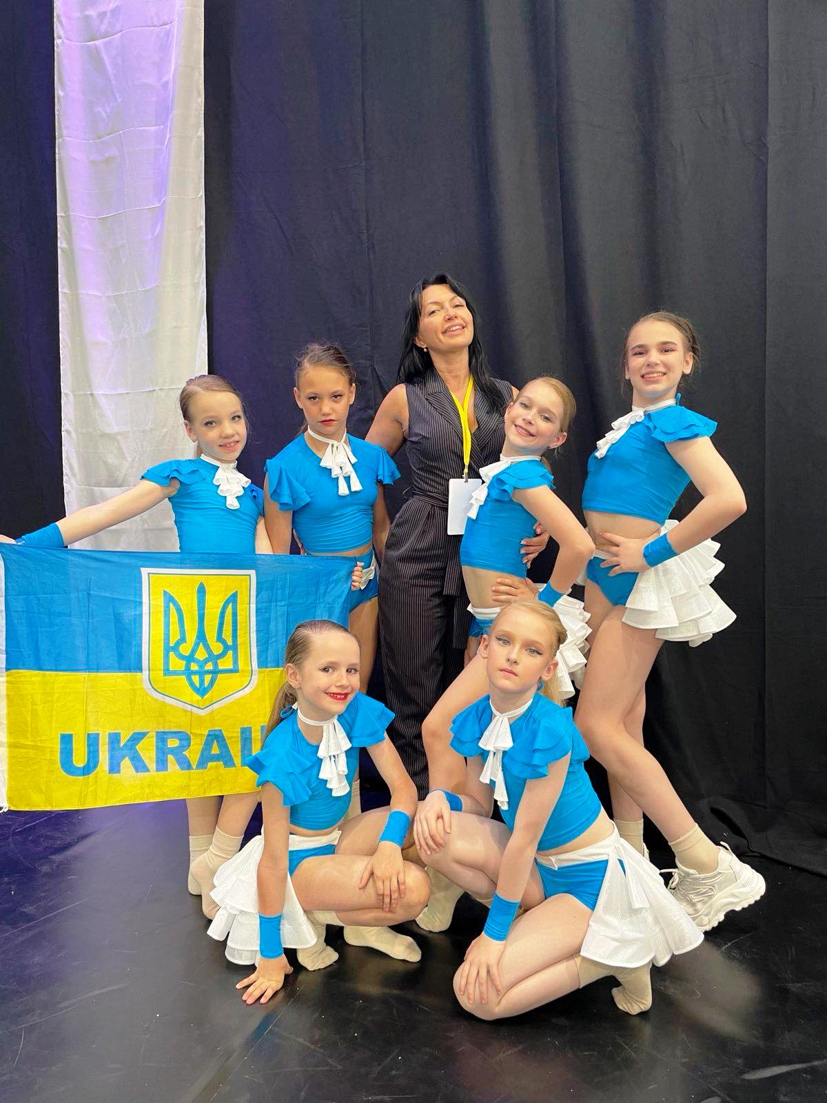 Черкаські танцівниці у складі збірної України вибороли низку нагород на чемпіонаті світу