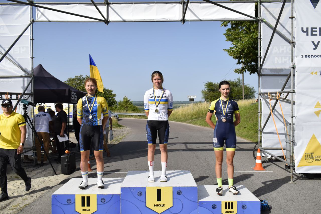 Черкаські велосипедисти – із низкою нагород чемпіонату України