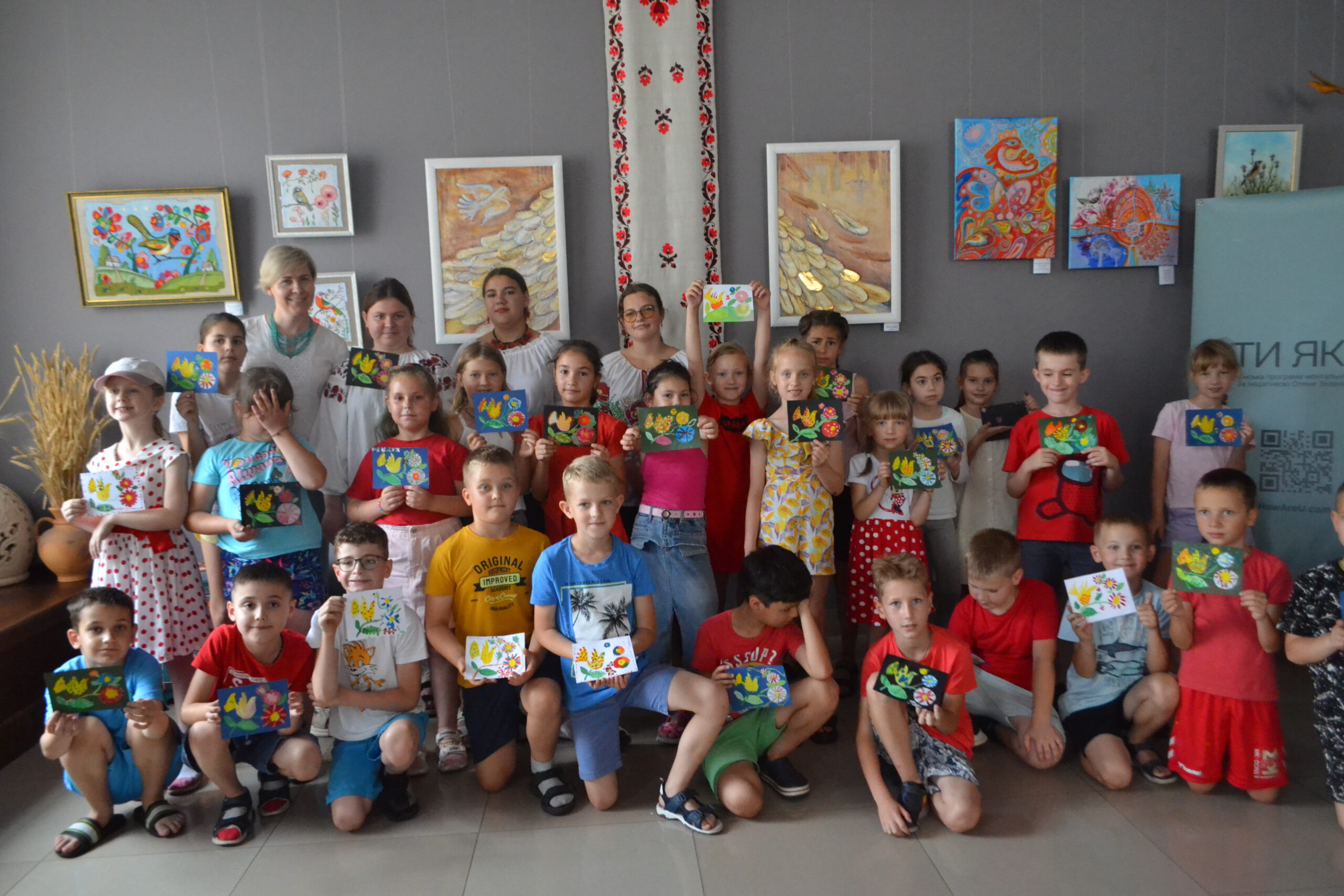 У Черкасах для дітей провели творчий майстер-клас (ФОТО)