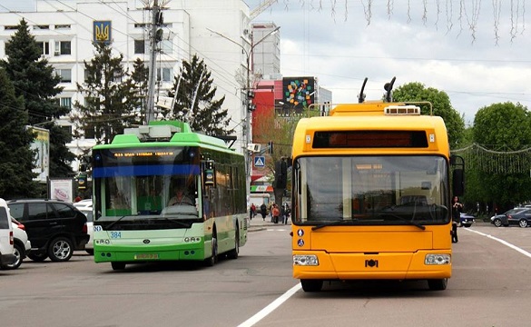 Деякі черкаські тролейбуси змінять маршрут