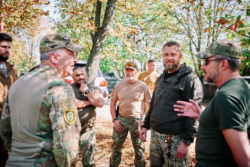 Табурець зустрівся із військовими на Східному напрямку