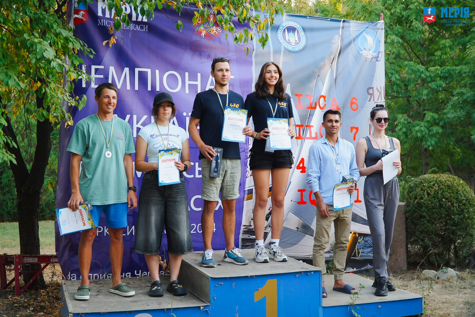 Черкаси приймають Чемпіонат України з вітрильного спорту з олімпійських класів яхт