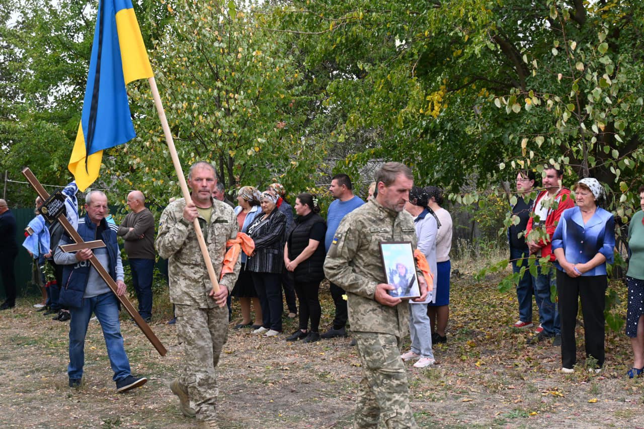 Загинув у серпні 2023 року: Чигиринська громада попрощалася із захисником